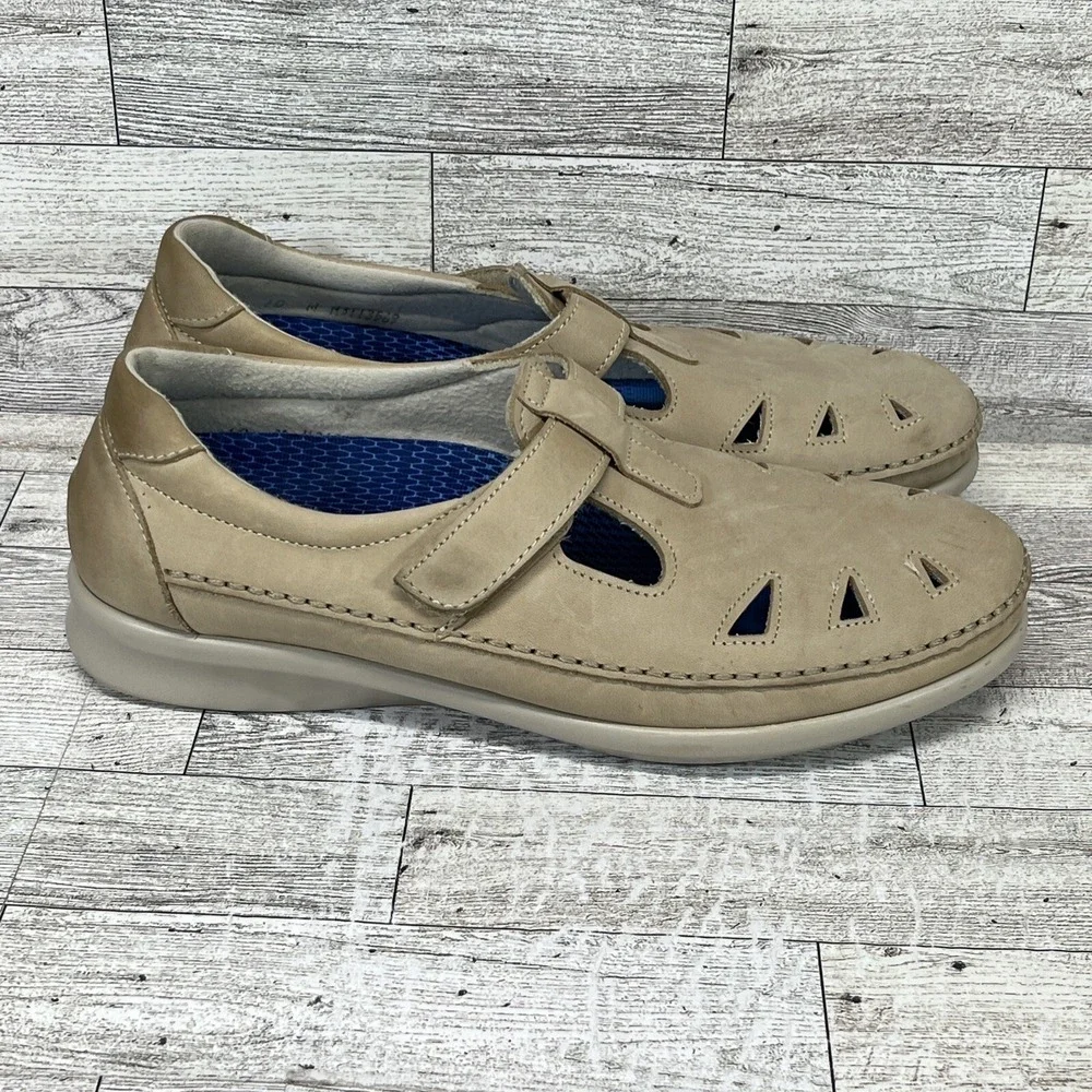 SAS Roamer Slip On Loafer Tripad Comfort Beige Shoes Women Size 10M‎